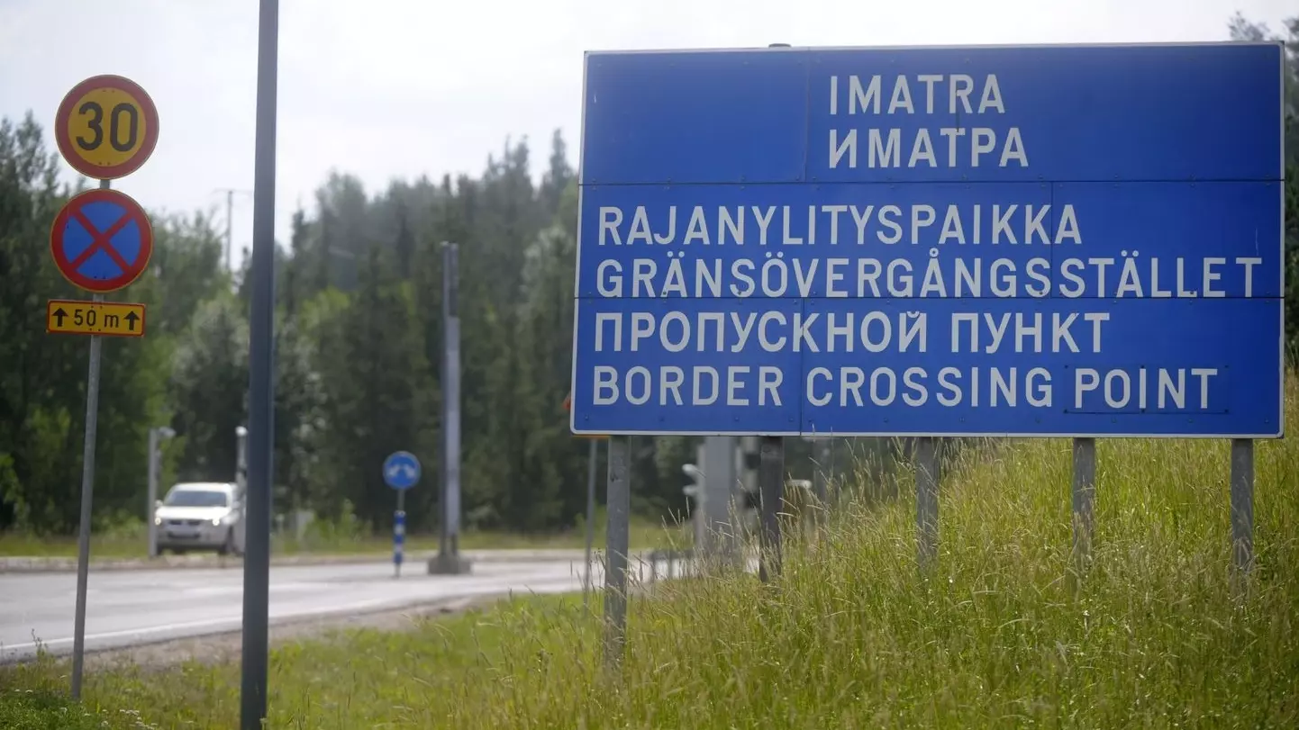 Въезд в самый русский город Финляндии