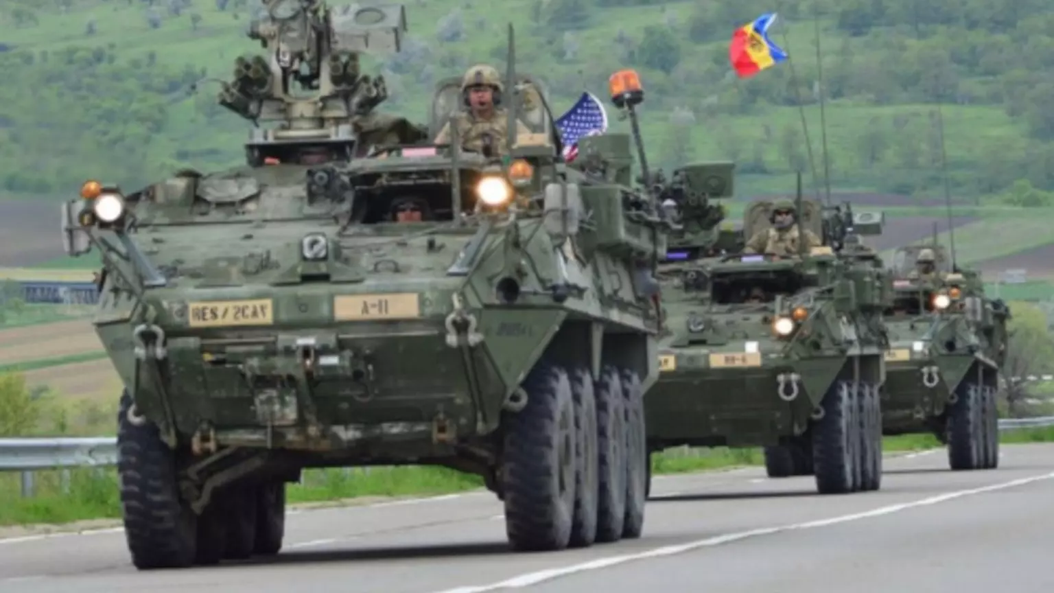 Войска США и НАТО прибывают в Молдавию