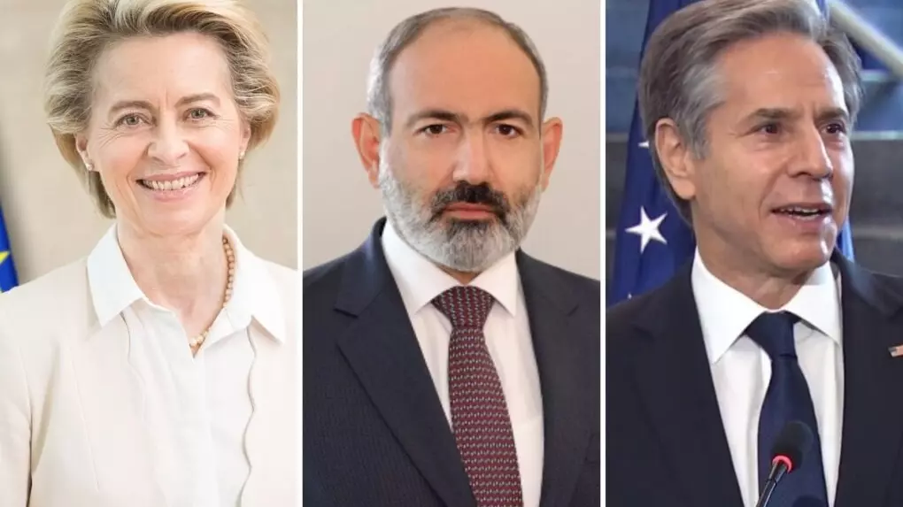 Глава Еврокомиссии Урсула фон дер Ляйен, премьер-министра Армении Пашинян и госсекретарь США Энтони Блинкен встретятся 5 апреля.