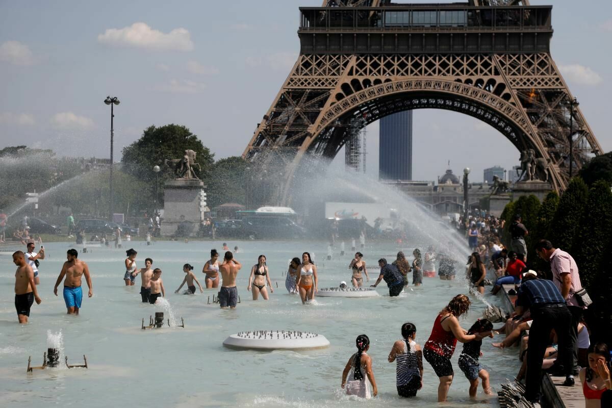 Европа вновь страдает от рекордной жары