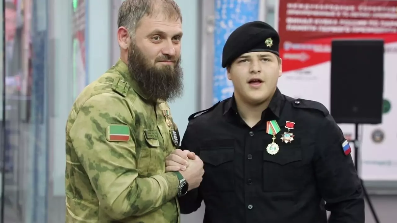 Очередное награждение Адама Кадырова.