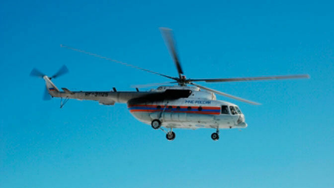 Иркутские спасатели добрались до места крушения вертолёта Ми-8