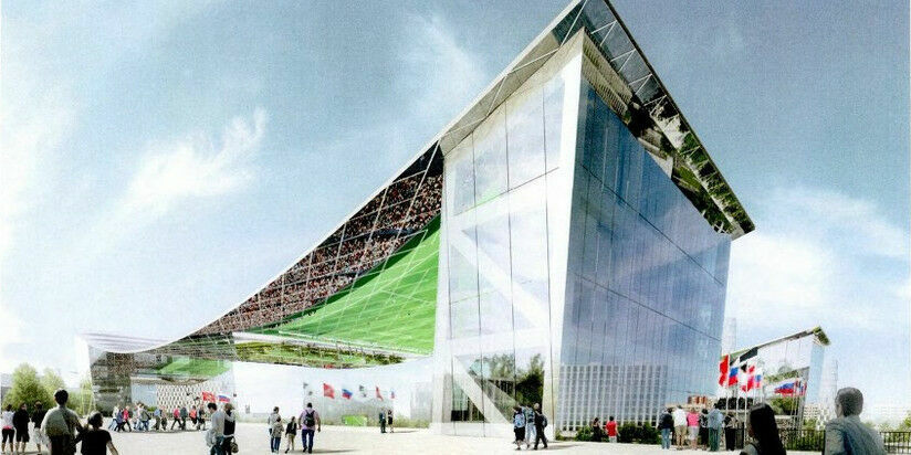 В центре Москвы построят 4-х этажный футбольный стадион