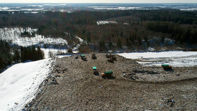 Под Волоколамском закрыли отравлявший город мусорный полигон "Ядрово"