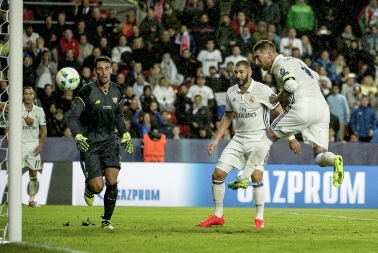 «Реал» одержал волевую победу над «Севильей» в матче за Суперкубок Европы
