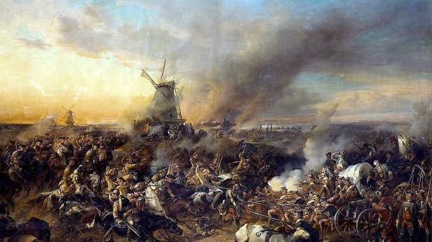 А.Коцебу.Битва при Цорндорфе 14 августа 1758 года