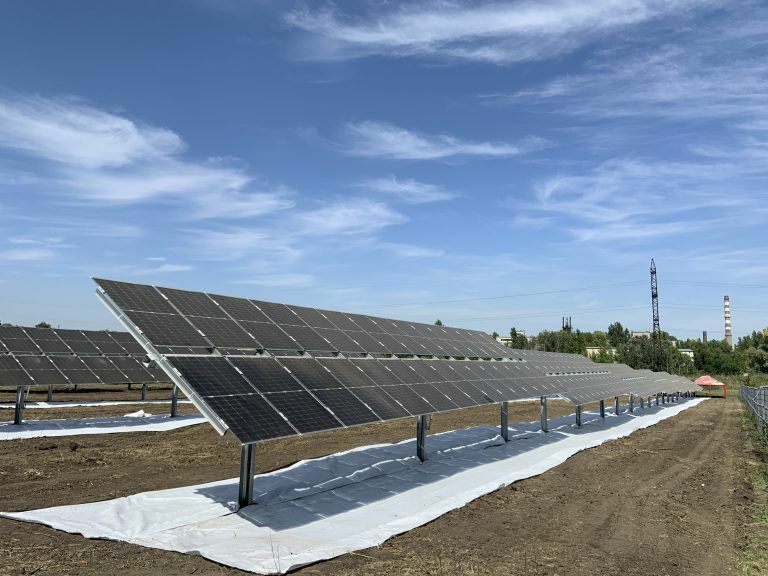На Украине заработала уникальная солнечная электростанция