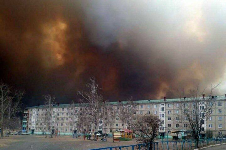 Степные пожары в Забайкалье уничтожили более 100 домов